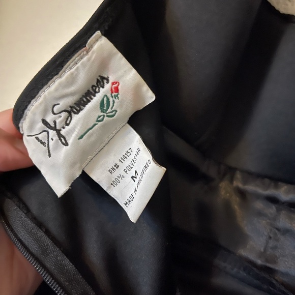 Little Black Dress/Halter Cocktail Dress Size M - Picture 5 of 5